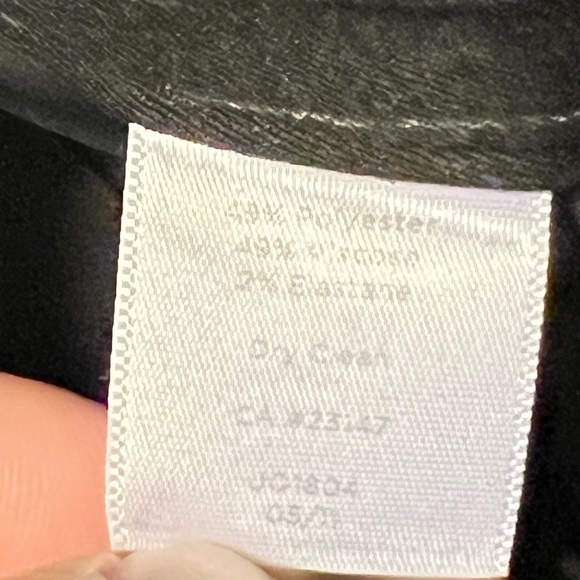 Talbots Pinstriped Wide Leg Pants Size 14P - Picture 4 of 7